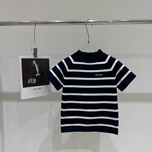 Miu Miu Women's Striped Knit Top - Picture 1 of 6